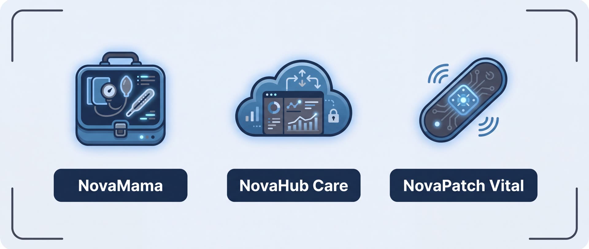 NovaMed product suite line-up